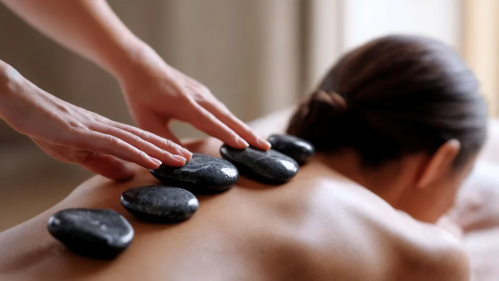 Hot Stone Enjoyment Massage